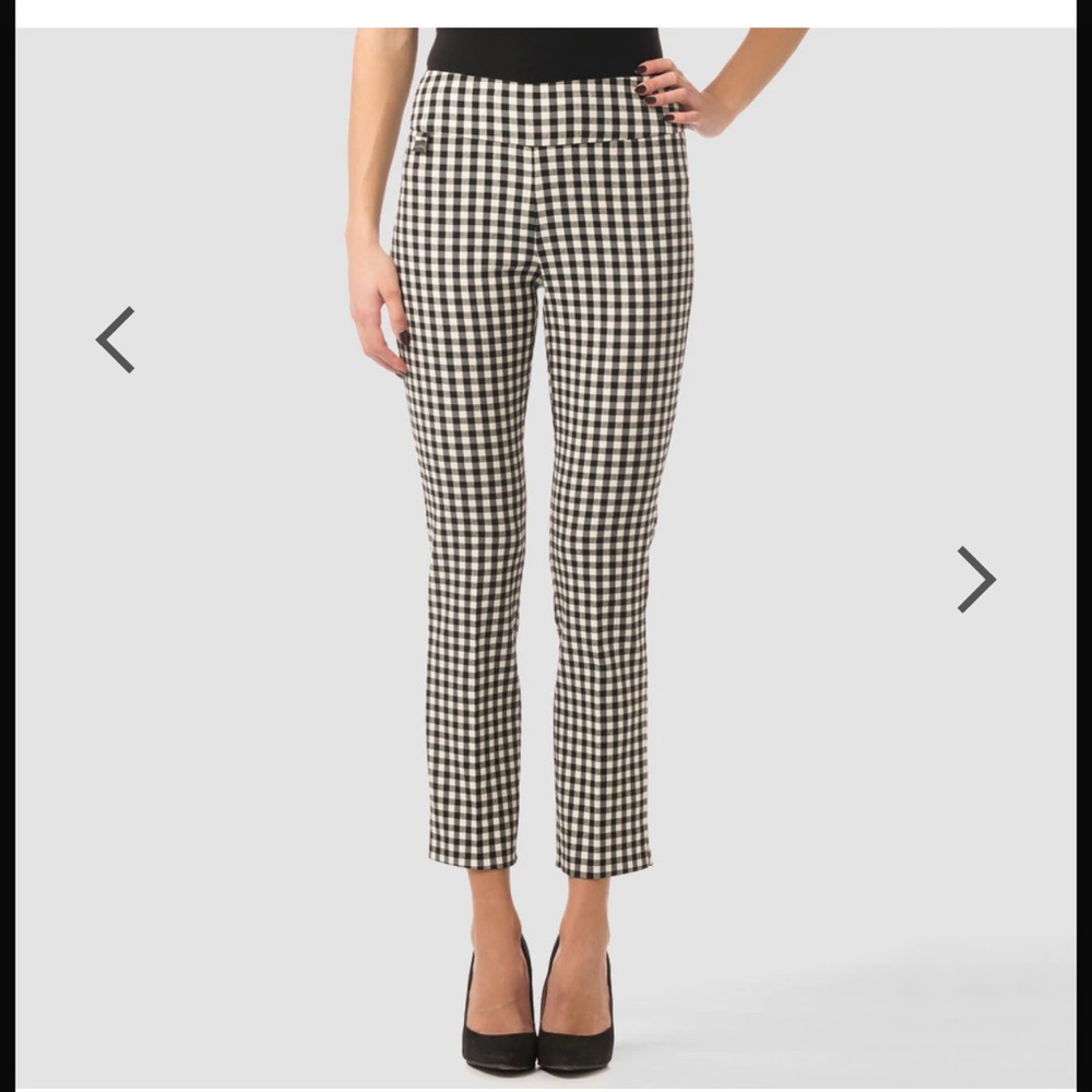 Beautiful black and white checkered pants